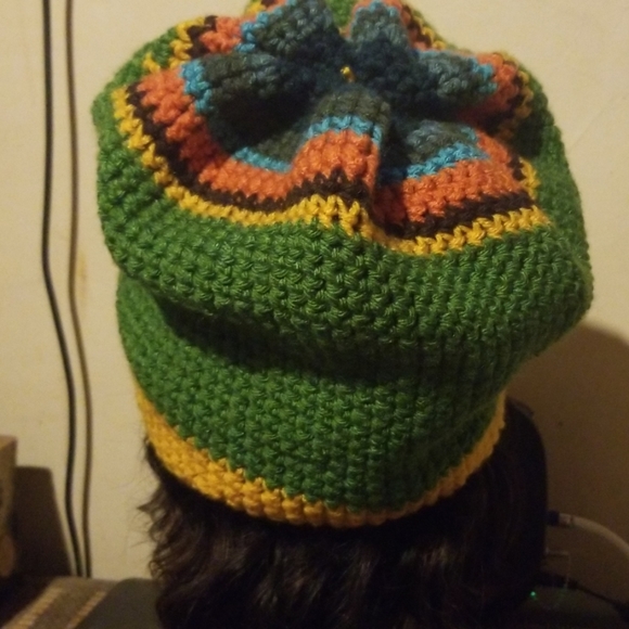 ☮ Handmade Crochet Hat - Picture 2 of 2